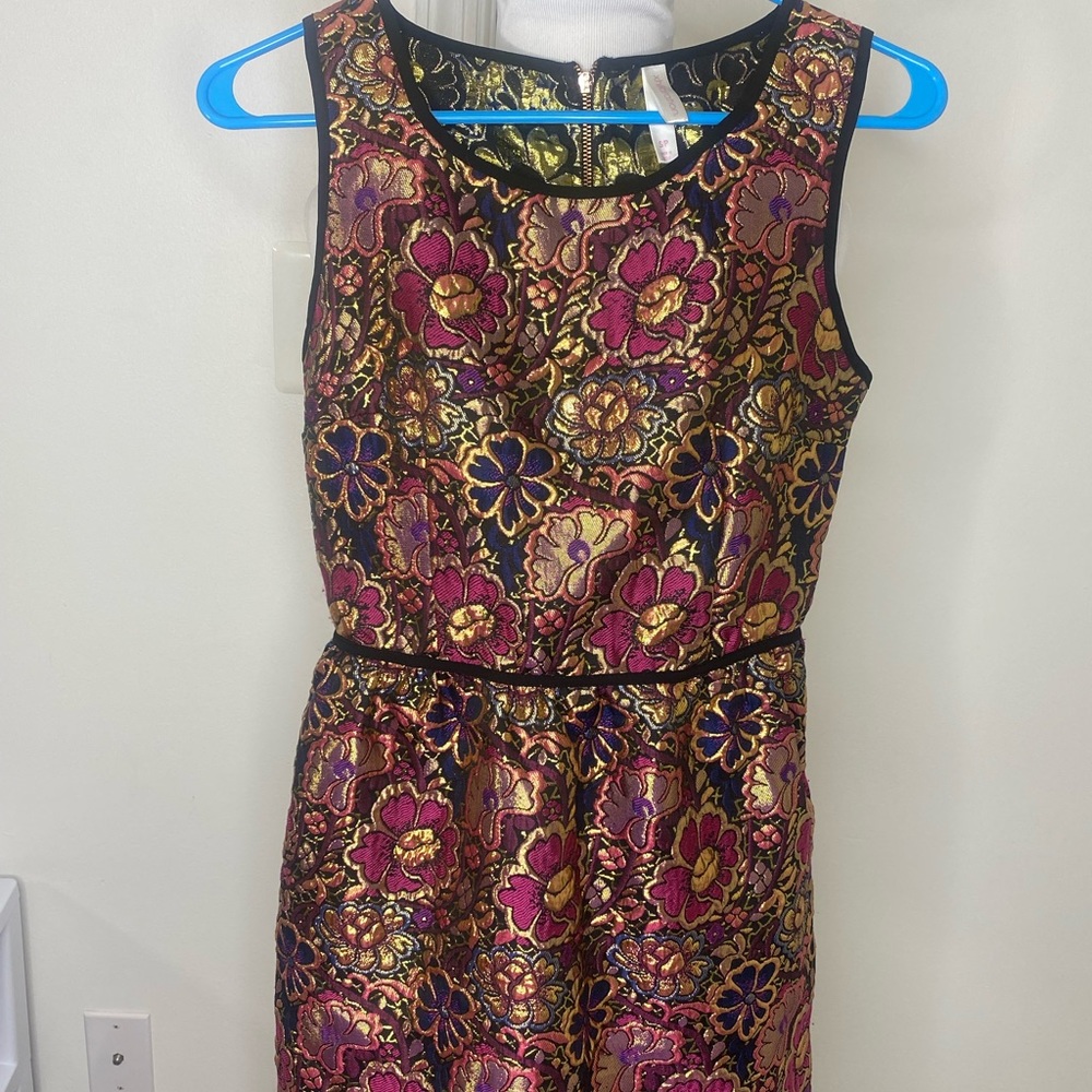 Brocade floral jumper